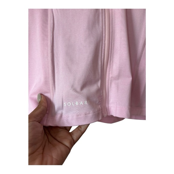 Solbari Summer Essential Jacket UPF 50+ Active Collection Cool Pink Size S - Picture 3 of 12